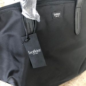 *NWT* Botkier New York Black Nylon & Leather Tote Bag
